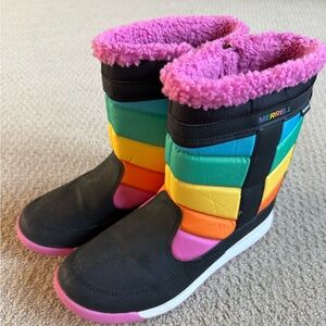 Merrell Multicolor Winter Boots with Pink Lining